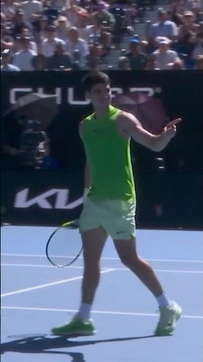 Carlos Alcaraz's INCREDIBLE net point! 😱