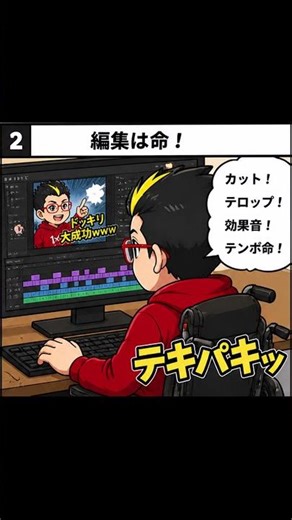 【ONEGAME札幌清田】動画編集命 四コマ月曜日 2026.0504 #ブログ・福祉系・企業系・教育系・動画系案件募集