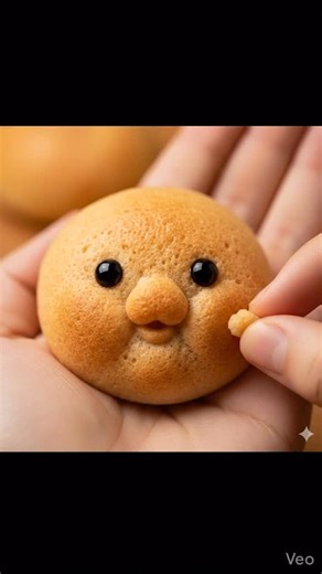 Owais Khan on Instagram: "Ai video tutorial Save the video for creating video like this Step 1- Go to Gemini Paste the prompt Create an ultra-realistic macro shot of FOOD = “FoodName” featuring a tiny stylized kawaii face subtly sculpted from 47.6K the FOOD’s own texture-no human-baby realism. The cheeks, nose, and mouth should appear naturally formed from the FOOD with its pores and bumps flowing 3,412 across the features, a smoothly carved mouth, and glossy doll-like eyes. The FOOD must rest g