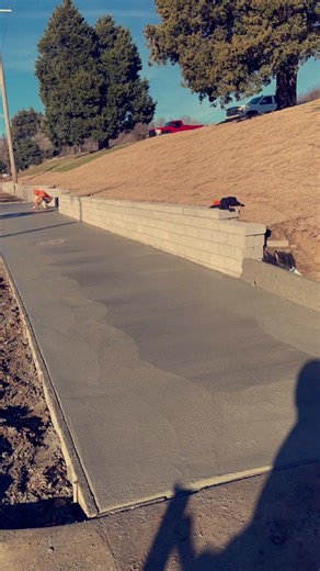 Versa-Lok Blocks ! #beforeandafter #construction #fyp #project #x #construction #viralvideo