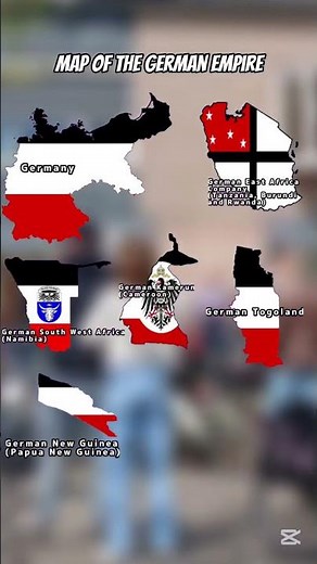 Map of the German Empire #germanempire #map #mapping #history ‪@KarniCraft12‬
