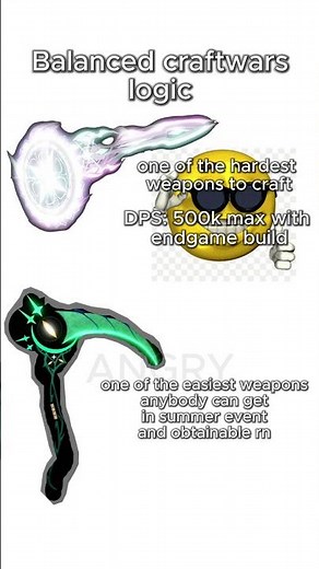 Balanced Craftwars Logic 💀💀💀 #roblox #balancedcraftwars #bcw #craftwars #memes