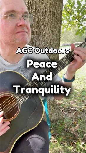 The Peace and Tranquility of Recording Outdoors #acousticguitarcreations #shorts