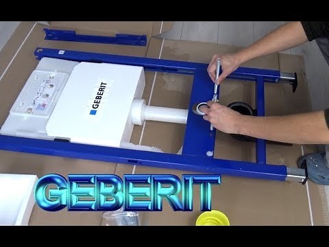 GEBERIT zestaw WC Unifix Pro 50 rozpakowanie i przygotowanie do montażu