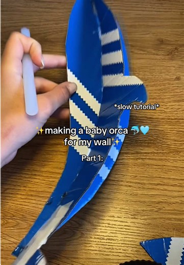 DIY Baby Orca Wall Decor Tutorial