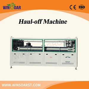 [Hot Item] PE PPR PVC High Speed Pipe Haul off Puller Machine/Plastic PS/PE/PVC Pipe Caterpillar Haul-off Machine