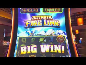 Ultimate Fire Link Slot Machine ☄️🔗🎰 Glacier Gold Casino Session