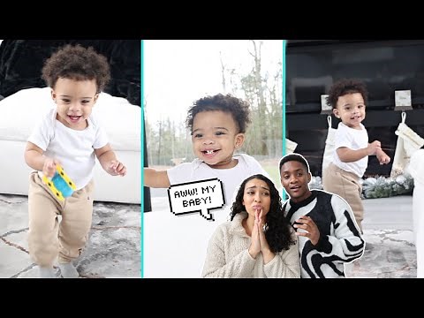 WE WILL NEVER FORGET THIS DAY!!! **FIRST STEPS CAUGHT ON CAMERA**