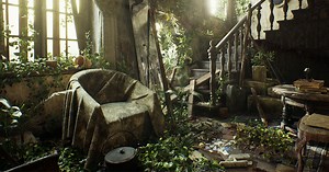 Creating an Old Abandoned Mansion with Quixel Tools