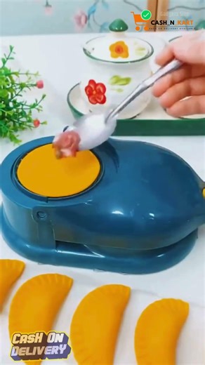 Powerful Gujhiya Maker Tool | Perfect Dumpling & Sweet Mould Press | Easy Kitchen Snack Maker