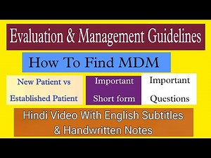 Evaluation & Management Coding Guidelines | E&M Coding Guidelines | Medical Coding | CPT Coding