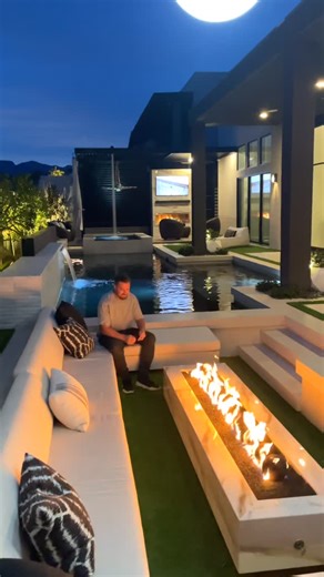 FOXTERRA Design | Luxury Landscape & Pool Design on Instagram: "Wondering how a yard like this could get even better? This is how! ✨ Comment “book” to schedule your free design & build consultation today! 📩 #luxuryhomes #pooldesign #landscapedesign #luxuryoutdoorliving #backyardtransformation"