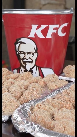 Homemade original KFC recipe for a whole bucket #kfc #chicken and