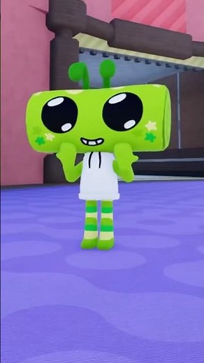 Alien Cosmo is AWESOME 🤩💚 #dandysworld #dandyworld #dandysworldmemes #dandysworldoc #fypシ゚