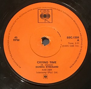 Barbra Streisand - Crying Time