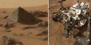 La NASA descubre una pirámide en Marte obra de una posible civilización alienígena