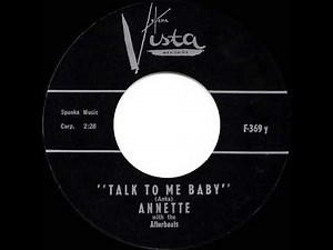 1960 Annette - Talk To Me Baby