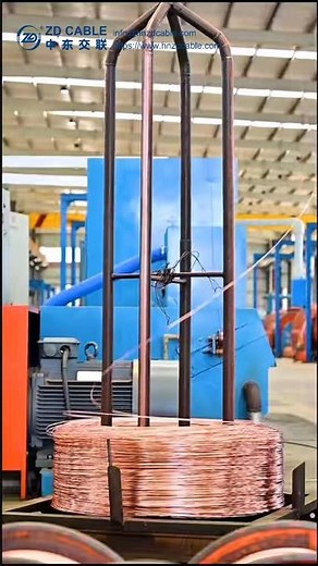 Oxygen-free Copper Wire Drawing Process from Henan Zhong Dong Cable Co , Ltd