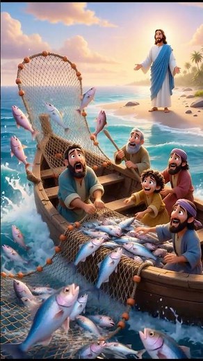 Post Resurrection Miraculous Catch of Fish