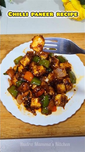 Paneer Chilli Recipe Indian Style