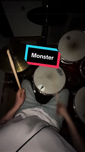 Monster - Skillet #drums #fyp #drumcover #drumtok
