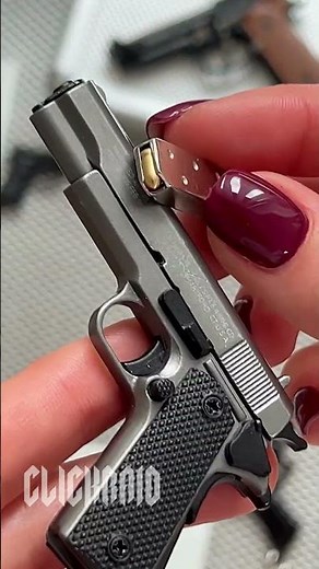 Colt M1911 Keychain - Chrome Edition 28 #miniature #csgo #military #shorts #toys #outdoors