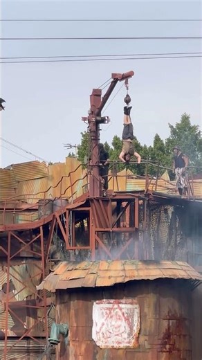 WaterWorld Universal Studios Hollywood Stunts 🔥🔥 #shorts