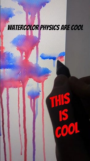 This is cool #watercolor #art #digitalart rebelle8pro