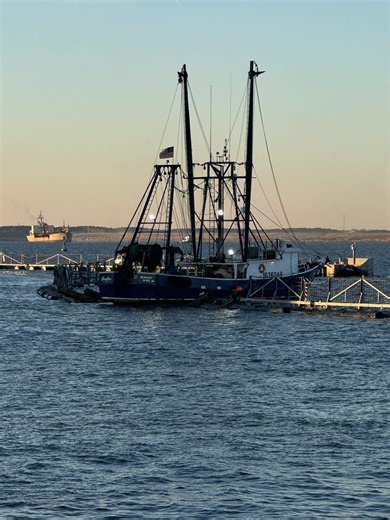 Mechanical failure causes vessel to crash at Naval Station Norfolk