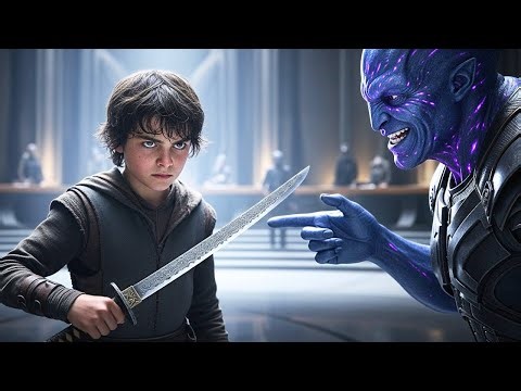 Aliens Mocked The Ancient Sword… Until A 13-Year-Old Human Boy Showed Them Its True Power