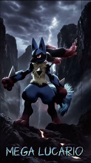 AI Evolution: Riolu to Lucario to Mega Lucario | Epic Pokémon Evolution