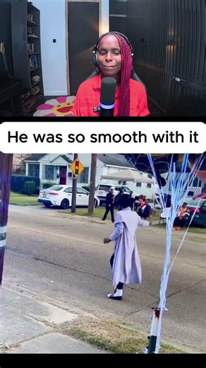 he was smooth with it