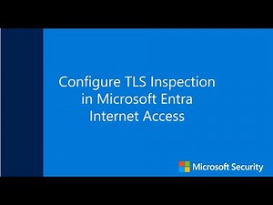 Tutorial: Enable TLS inspection
