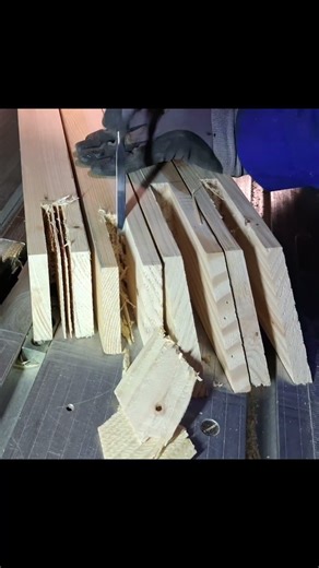 Making Triangular Wooden Windows #woodworking #wood #viral #diy #asmr #woodwork