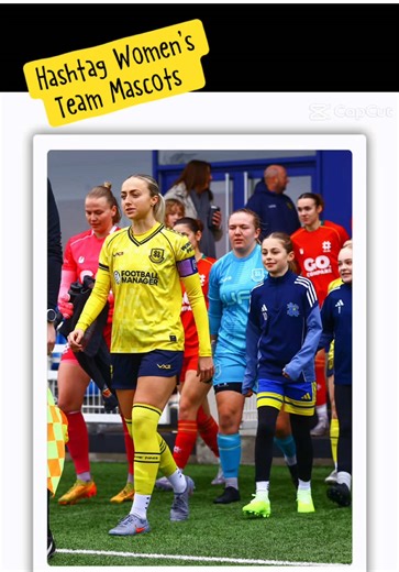 Football Mascots Day with Hashtag Women’s Team