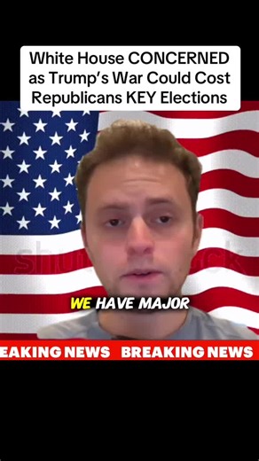 White House CONCERNED as Trump’s War Could Cost Republicans KEY Elections #trump #breakingnews #war #viral