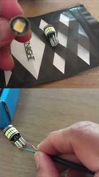 T10 lamp with LED and projector.