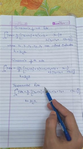 Trapezoidal rule| Numerical integration