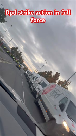 Witnessed Dpd strike action | They meant business 🪧#Dpd