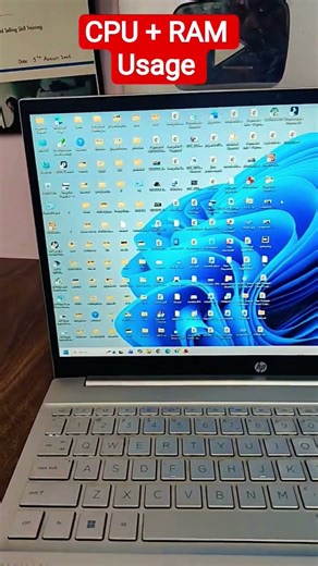 Window 11 me CPU Aur RAM Usage || #computer #laptop #windows #laptopcomputer