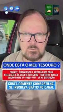 QUER ENCONTRAR O SEU TESOURO