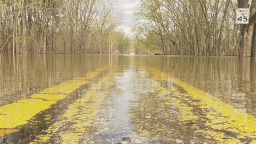 Grand River flooding expected to crest Monday