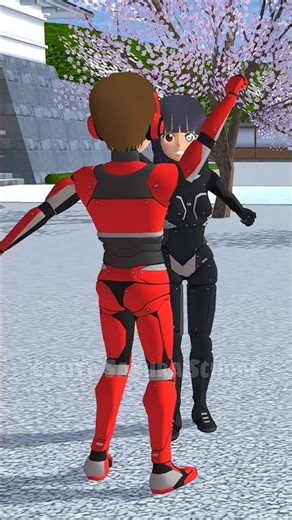 Black Mio VS Red Yuta‼️who is stronger ⁉️ 😱🔥 #sakuraschoolsimulator