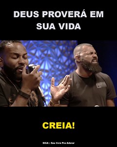 Deus Proverá em sua vida. Creia! | Sou Livre Pra Adorar