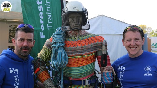 📹 Another ARB Show stand drawing in arborists with its competitions and prizes was training specialist CTS Forestry & Arboriculture Ltd | Forestry Journal
