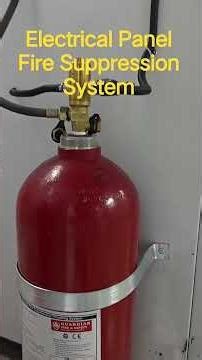CO2 Flooding System.#electricalfire #firesafety #suppression #industrial #electrical