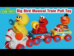 Sesame Street Pull Toy Train - Pull along musical toy