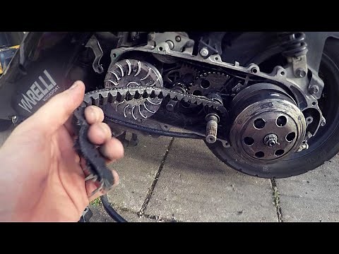 Change your Scooter Drive Belt in 2 Minutes!