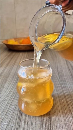 Lemon iced tea with only 3 ingredients 🍹🍋