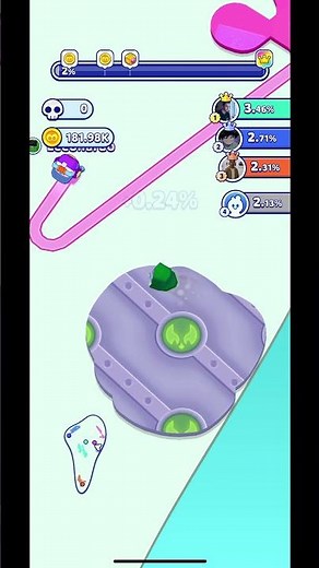 Paper.io 2 - space Evolution #19 | pure game play ( no talking , just action )